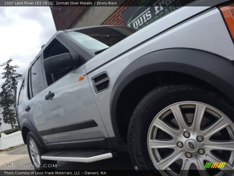 Zermatt Silver Metallic / Ebony Black 2007 Land Rover LR3 V8 SE