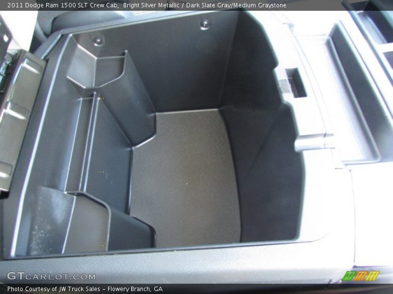 Bright Silver Metallic / Dark Slate Gray/Medium Graystone 2011 Dodge Ram 1500 SLT Crew Cab
