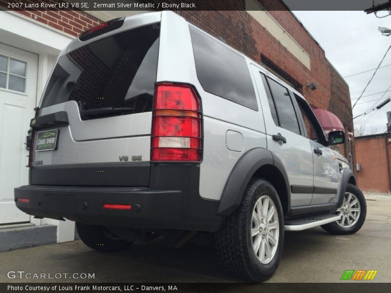 Zermatt Silver Metallic / Ebony Black 2007 Land Rover LR3 V8 SE