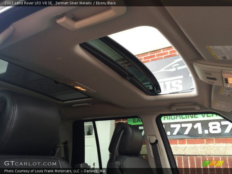 Zermatt Silver Metallic / Ebony Black 2007 Land Rover LR3 V8 SE