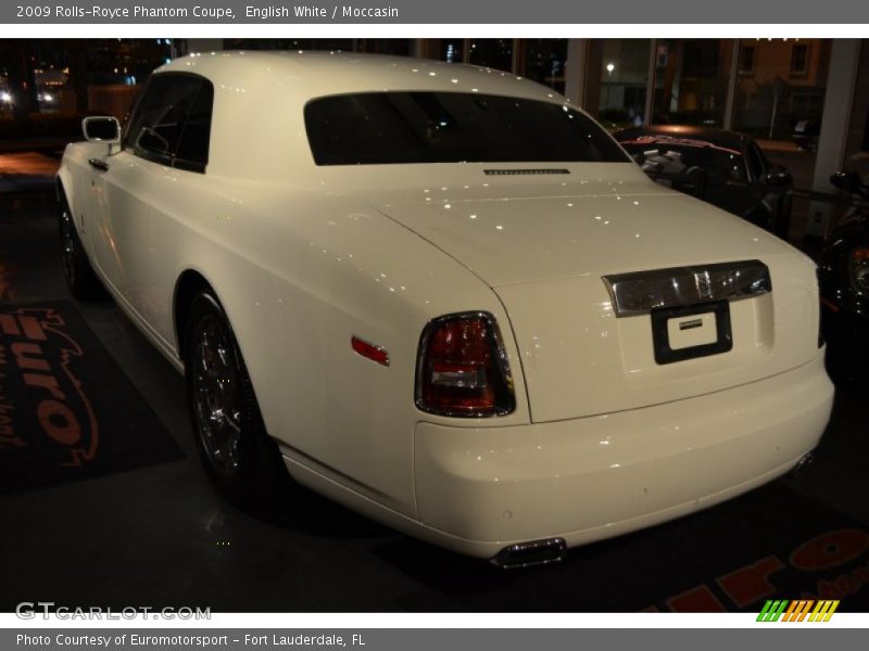 English White / Moccasin 2009 Rolls-Royce Phantom Coupe