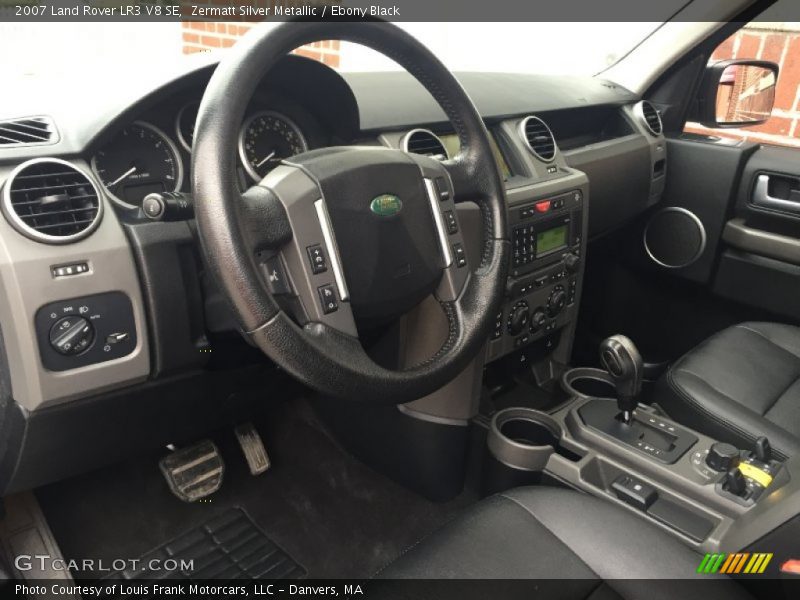 Zermatt Silver Metallic / Ebony Black 2007 Land Rover LR3 V8 SE