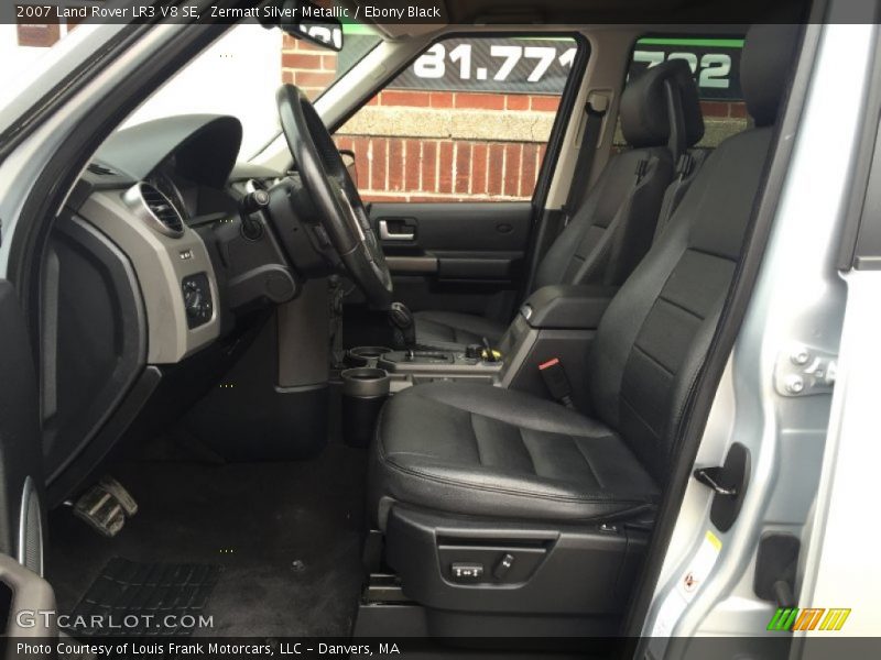 Zermatt Silver Metallic / Ebony Black 2007 Land Rover LR3 V8 SE
