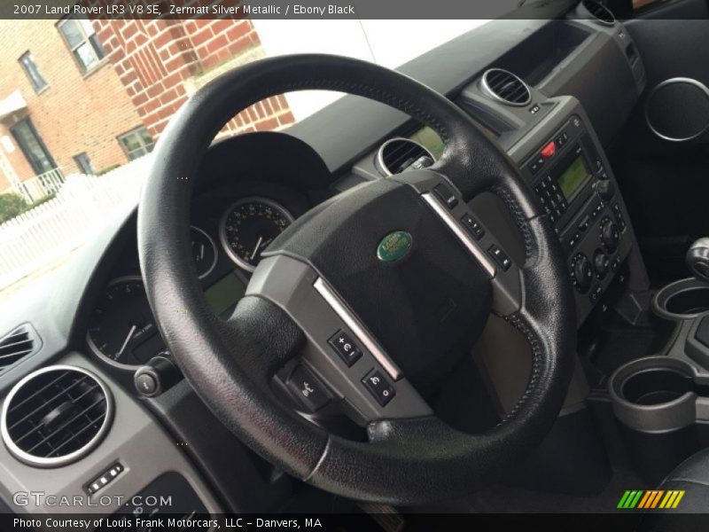 Zermatt Silver Metallic / Ebony Black 2007 Land Rover LR3 V8 SE