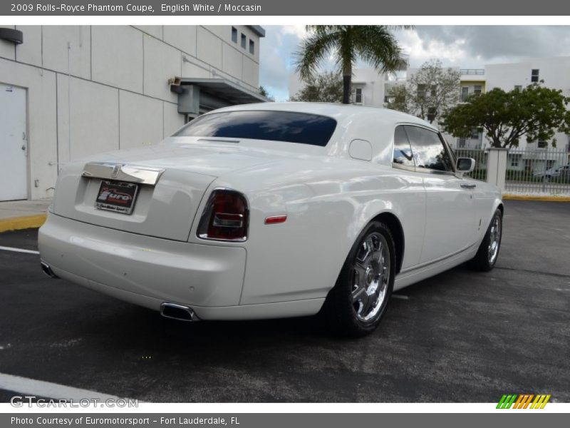 English White / Moccasin 2009 Rolls-Royce Phantom Coupe