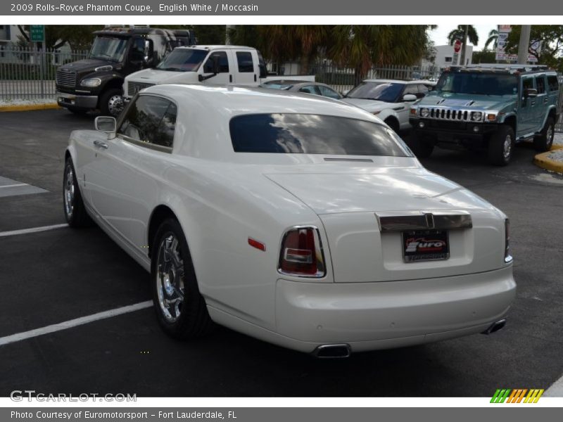 English White / Moccasin 2009 Rolls-Royce Phantom Coupe