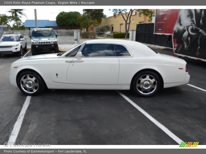 English White / Moccasin 2009 Rolls-Royce Phantom Coupe