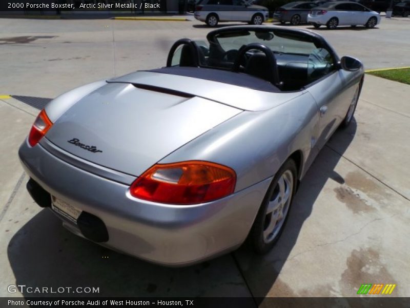 Arctic Silver Metallic / Black 2000 Porsche Boxster