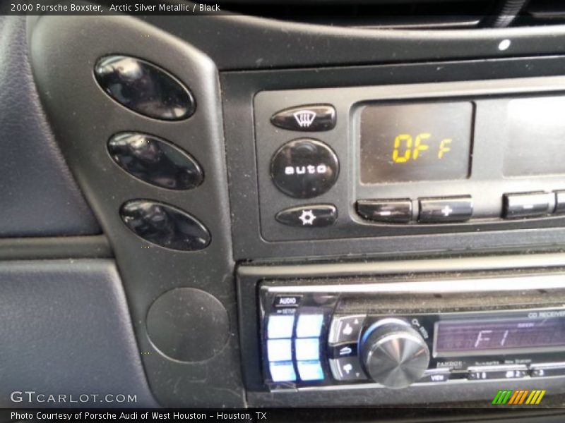 Arctic Silver Metallic / Black 2000 Porsche Boxster