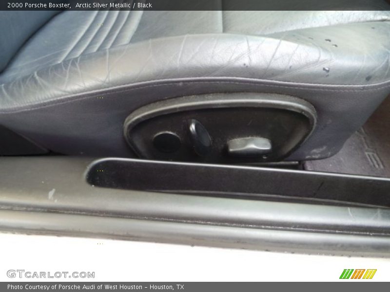 Arctic Silver Metallic / Black 2000 Porsche Boxster