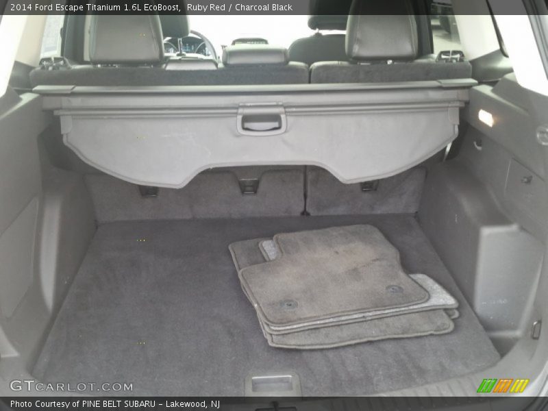 Ruby Red / Charcoal Black 2014 Ford Escape Titanium 1.6L EcoBoost