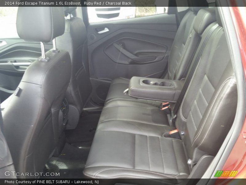Ruby Red / Charcoal Black 2014 Ford Escape Titanium 1.6L EcoBoost