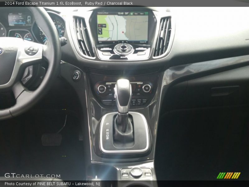 Ruby Red / Charcoal Black 2014 Ford Escape Titanium 1.6L EcoBoost