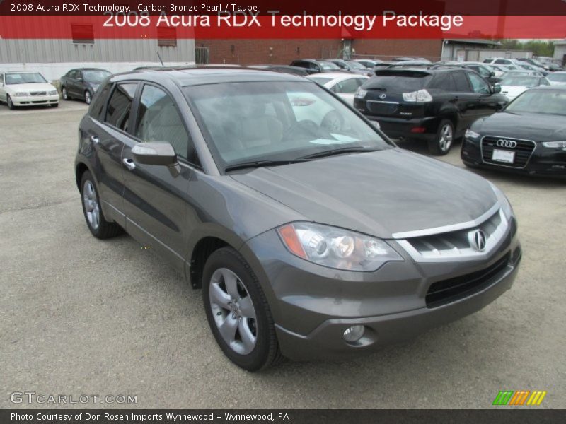 Carbon Bronze Pearl / Taupe 2008 Acura RDX Technology