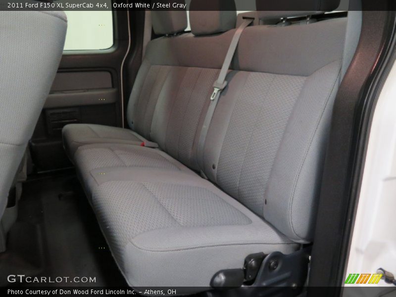 Oxford White / Steel Gray 2011 Ford F150 XL SuperCab 4x4