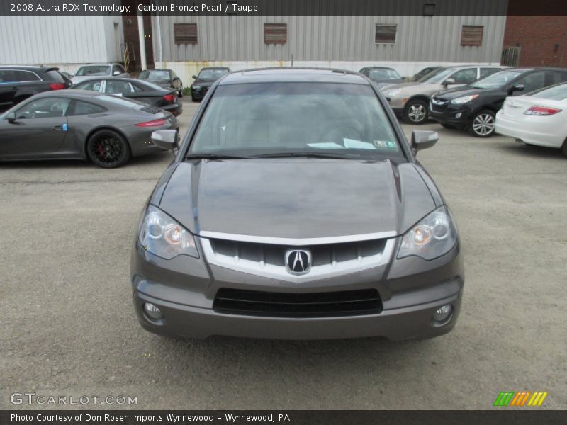 Carbon Bronze Pearl / Taupe 2008 Acura RDX Technology