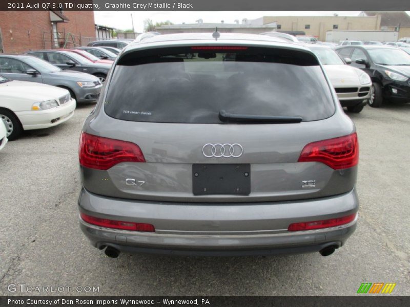 Graphite Grey Metallic / Black 2011 Audi Q7 3.0 TDI quattro