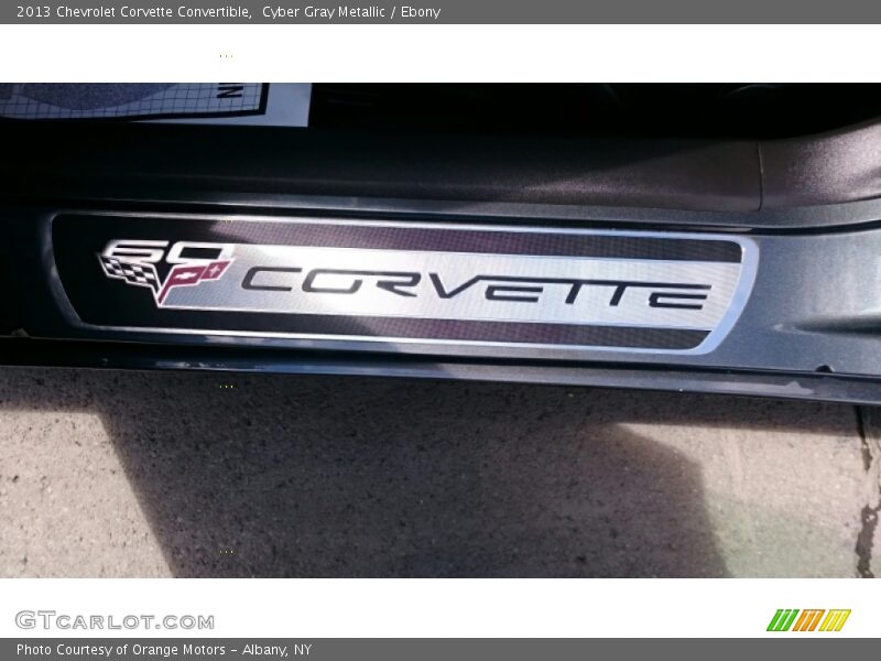 Cyber Gray Metallic / Ebony 2013 Chevrolet Corvette Convertible