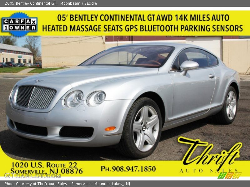Moonbeam / Saddle 2005 Bentley Continental GT