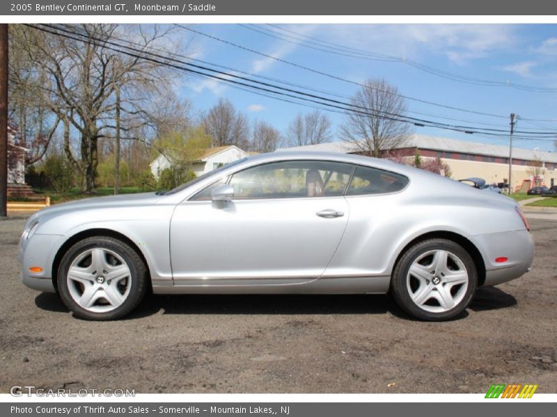 Moonbeam / Saddle 2005 Bentley Continental GT