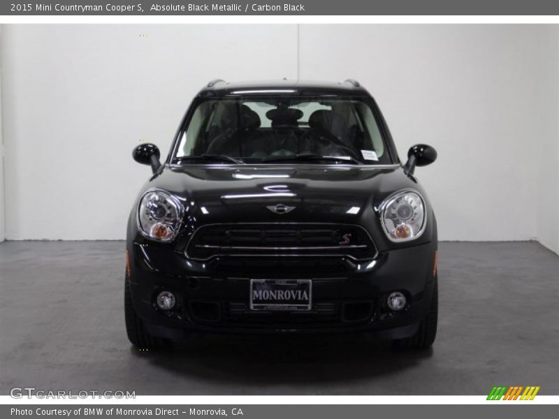 Absolute Black Metallic / Carbon Black 2015 Mini Countryman Cooper S