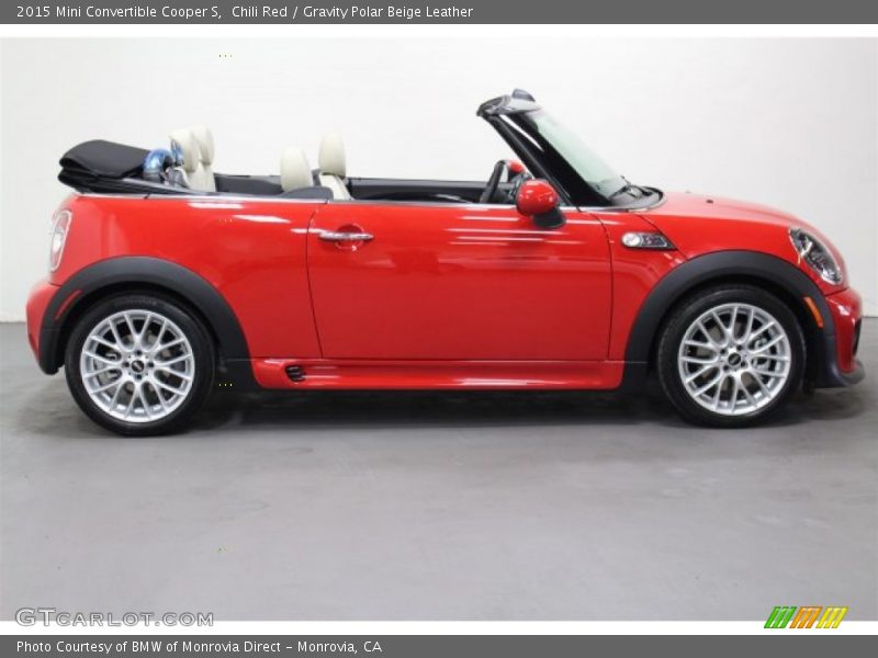  2015 Convertible Cooper S Chili Red