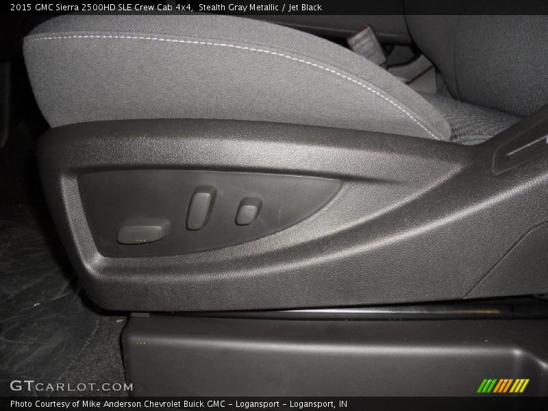 Stealth Gray Metallic / Jet Black 2015 GMC Sierra 2500HD SLE Crew Cab 4x4