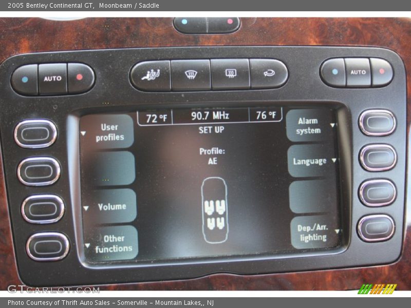 Moonbeam / Saddle 2005 Bentley Continental GT