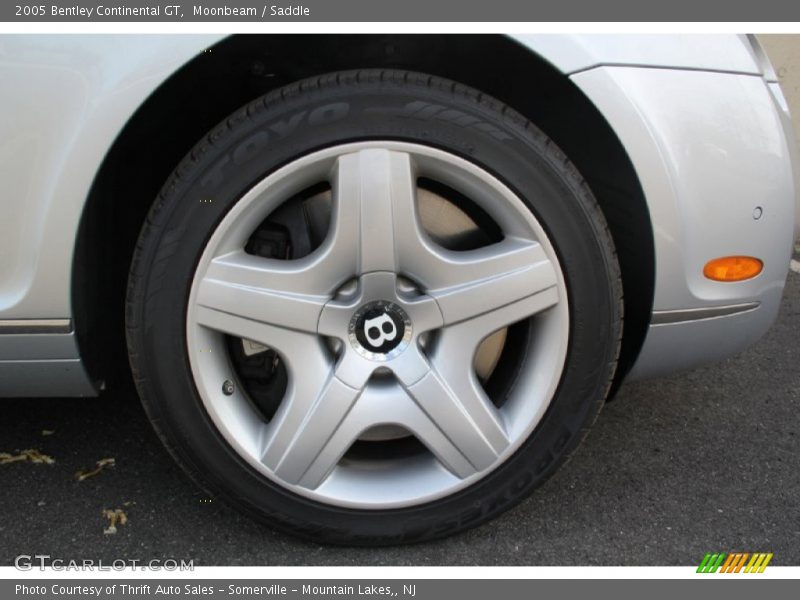 Moonbeam / Saddle 2005 Bentley Continental GT