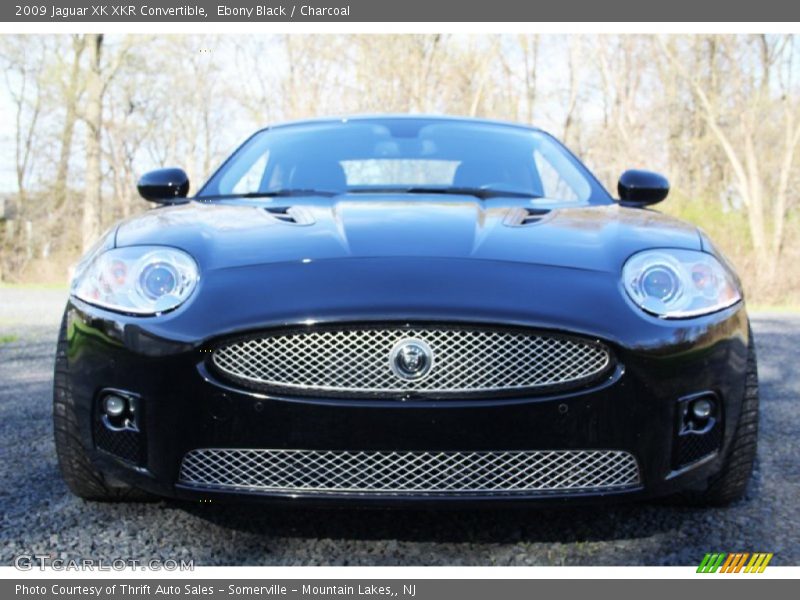 Ebony Black / Charcoal 2009 Jaguar XK XKR Convertible