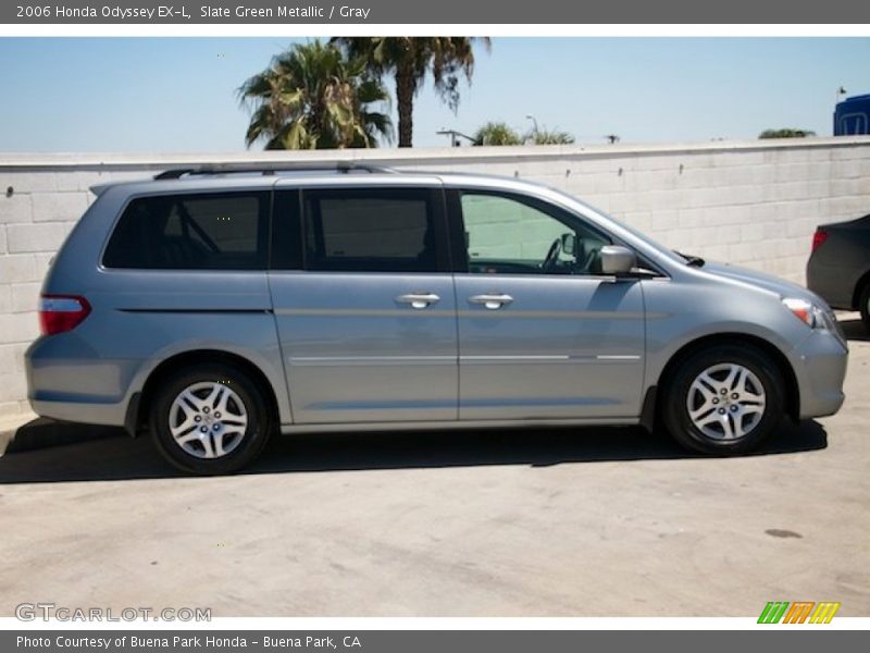 Slate Green Metallic / Gray 2006 Honda Odyssey EX-L