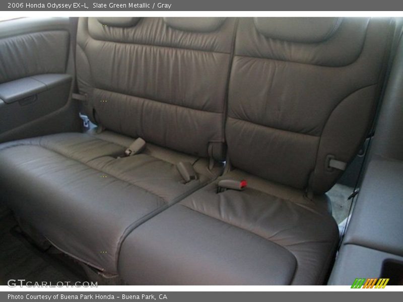 Slate Green Metallic / Gray 2006 Honda Odyssey EX-L