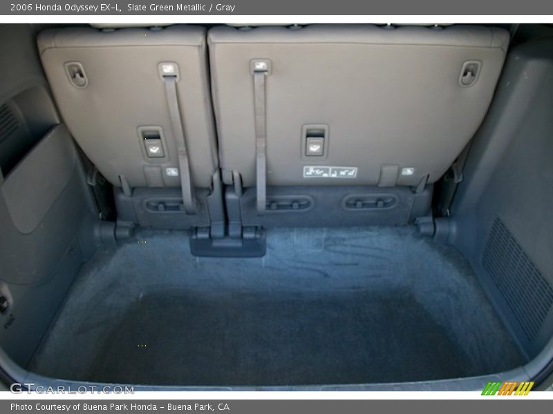 Slate Green Metallic / Gray 2006 Honda Odyssey EX-L