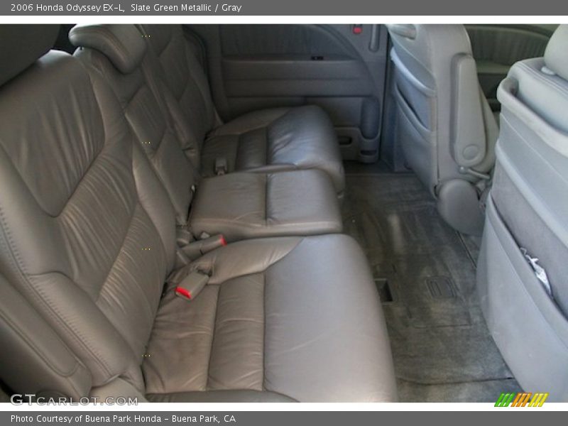 Slate Green Metallic / Gray 2006 Honda Odyssey EX-L