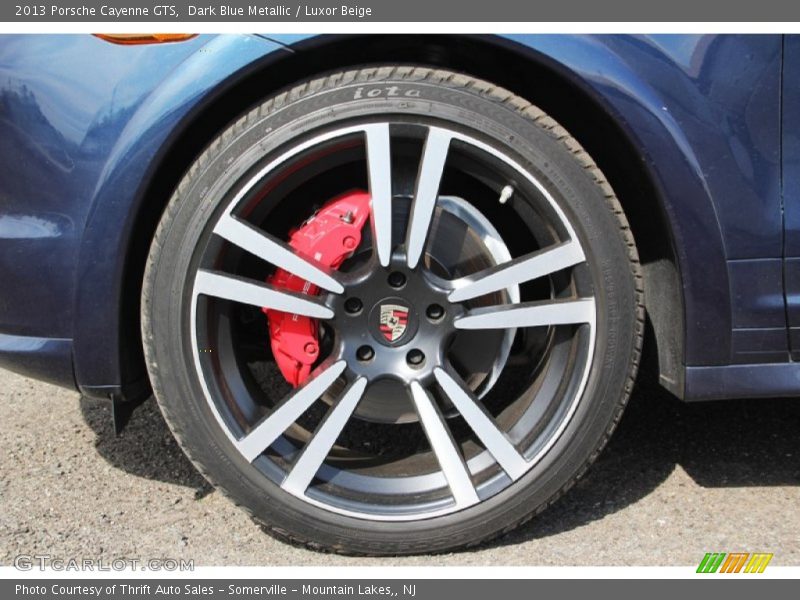 Dark Blue Metallic / Luxor Beige 2013 Porsche Cayenne GTS