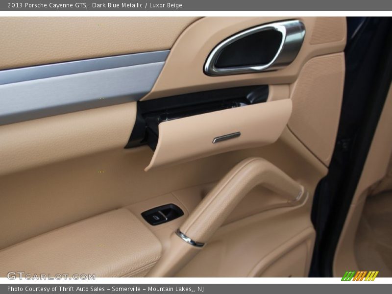 Dark Blue Metallic / Luxor Beige 2013 Porsche Cayenne GTS