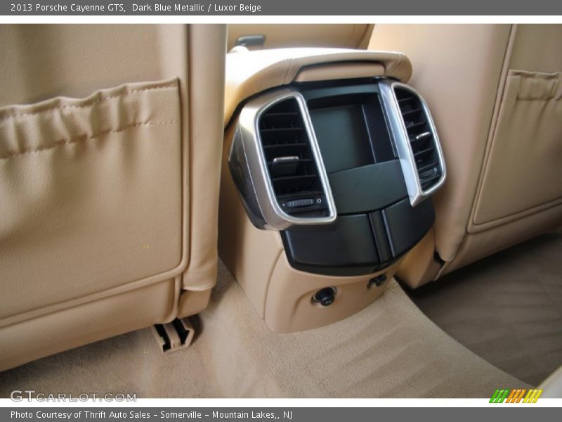 Dark Blue Metallic / Luxor Beige 2013 Porsche Cayenne GTS