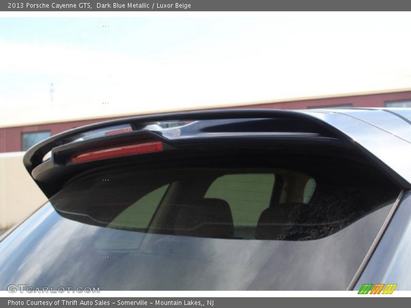 Dark Blue Metallic / Luxor Beige 2013 Porsche Cayenne GTS