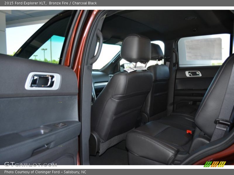 Bronze Fire / Charcoal Black 2015 Ford Explorer XLT