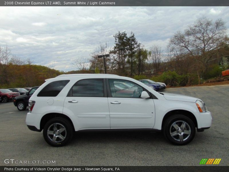 Summit White / Light Cashmere 2008 Chevrolet Equinox LTZ AWD