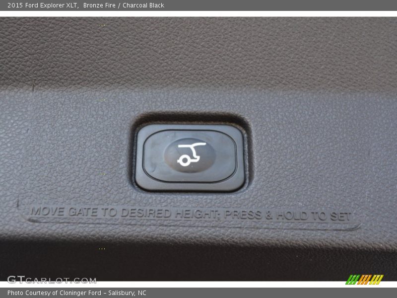 Bronze Fire / Charcoal Black 2015 Ford Explorer XLT