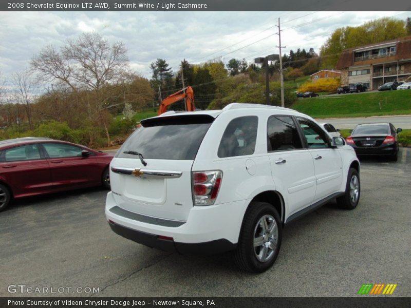Summit White / Light Cashmere 2008 Chevrolet Equinox LTZ AWD