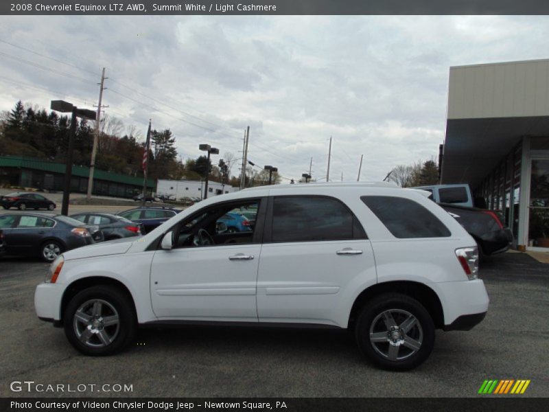 Summit White / Light Cashmere 2008 Chevrolet Equinox LTZ AWD