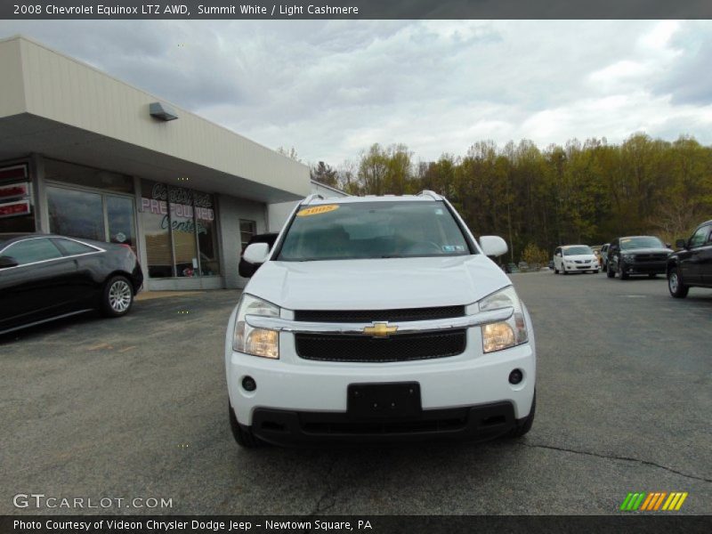 Summit White / Light Cashmere 2008 Chevrolet Equinox LTZ AWD