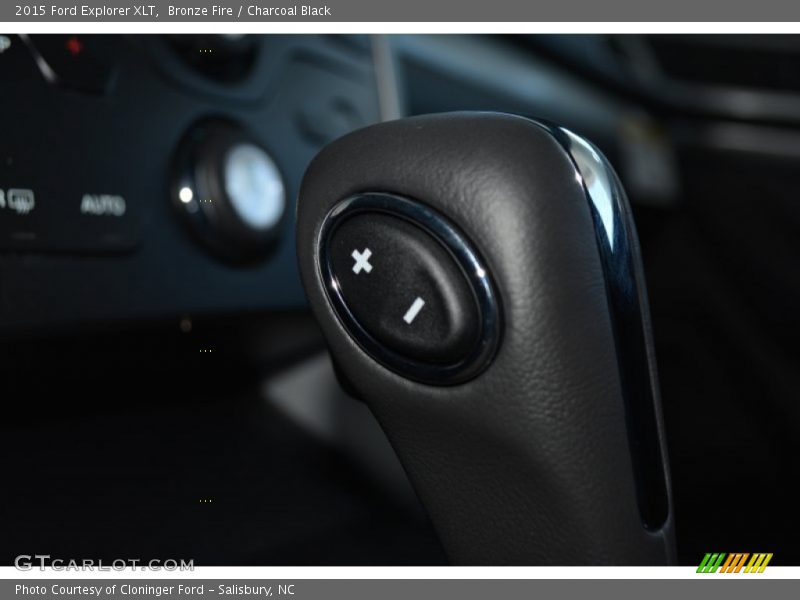 Bronze Fire / Charcoal Black 2015 Ford Explorer XLT