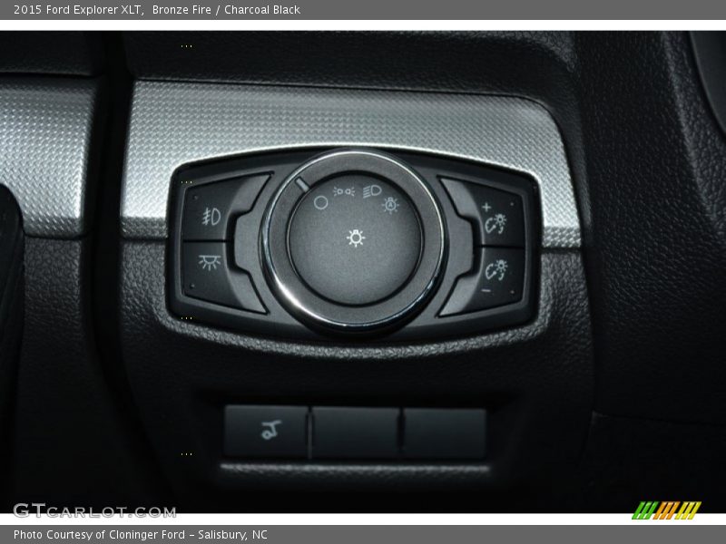 Bronze Fire / Charcoal Black 2015 Ford Explorer XLT