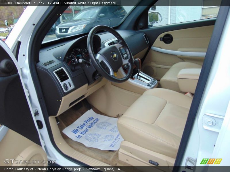  2008 Equinox LTZ AWD Light Cashmere Interior