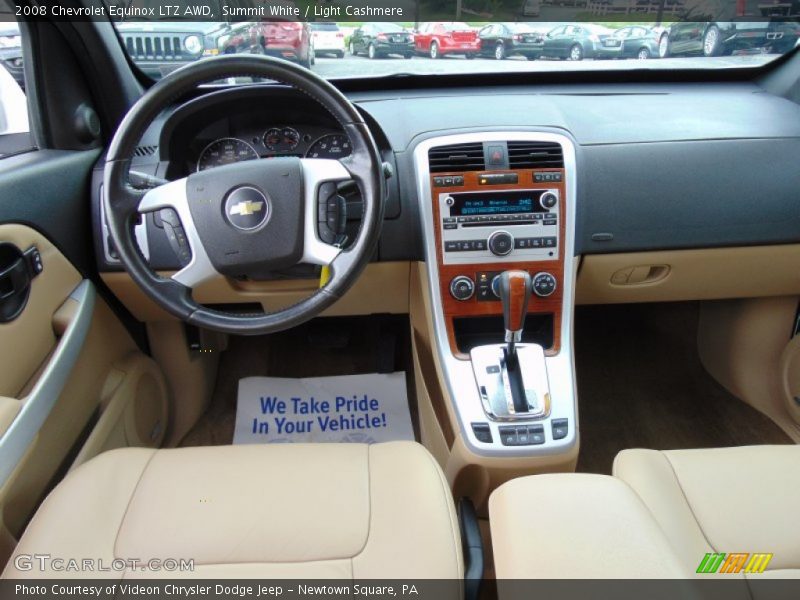 Dashboard of 2008 Equinox LTZ AWD