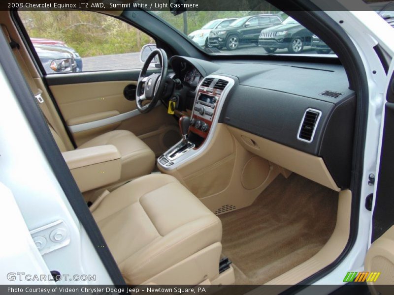 Summit White / Light Cashmere 2008 Chevrolet Equinox LTZ AWD