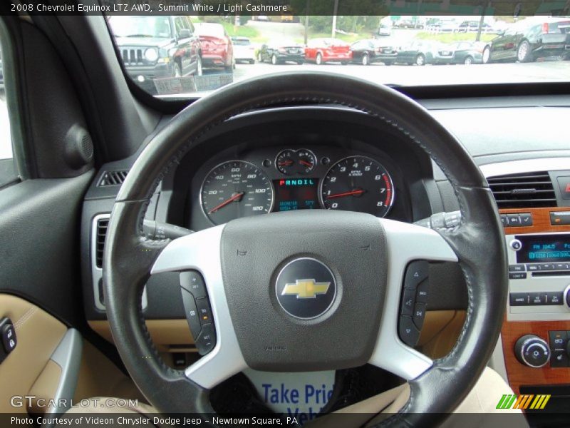 Summit White / Light Cashmere 2008 Chevrolet Equinox LTZ AWD